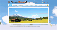 Desktop Screenshot of polecanenoclegi.pl