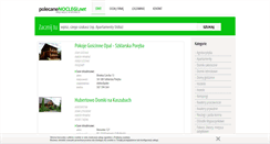 Desktop Screenshot of polecanenoclegi.net