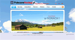 Desktop Screenshot of albertowka.polecanenoclegi.pl
